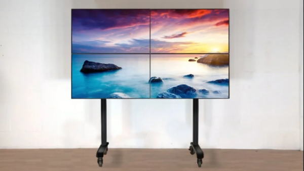 Mur Vidéo LCD 4K, Écran Géant très haute définition 4K 2×2, 4 Écrans de 65”